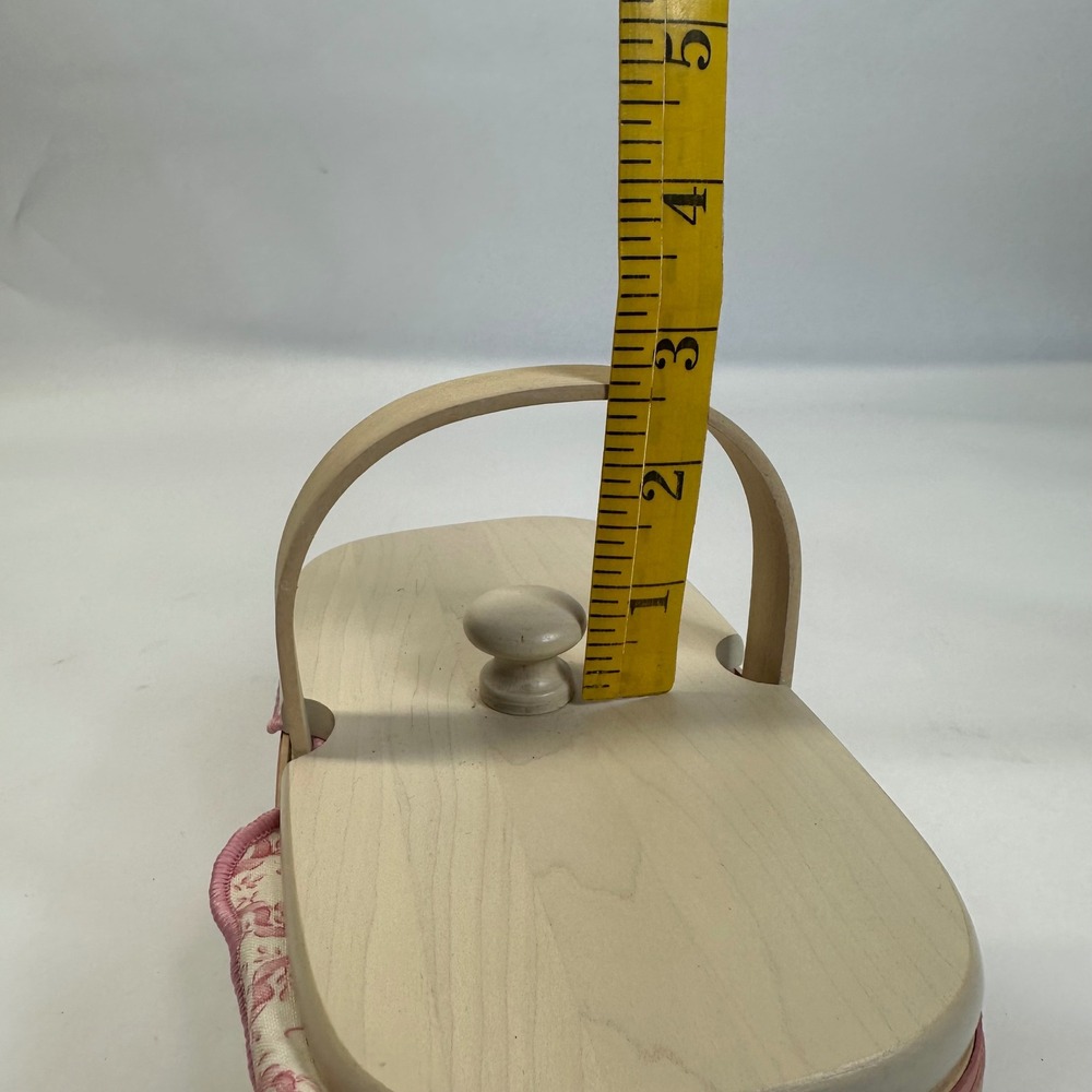Longaberger 2000 Horizon of Hope Basket Wood Lid Liner Protector American Cancer - Picture 11 of 11